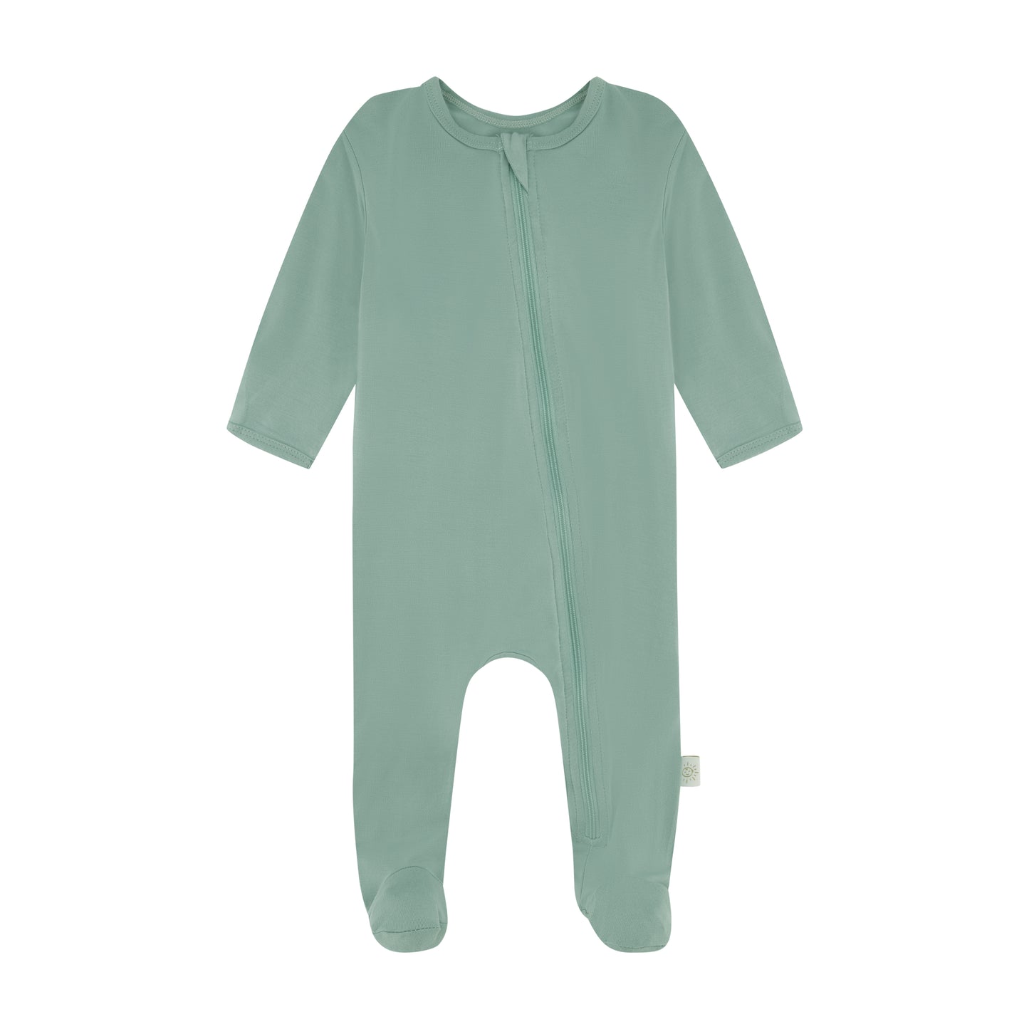 UPF 50+ Footed Romper - Sea Foam Green