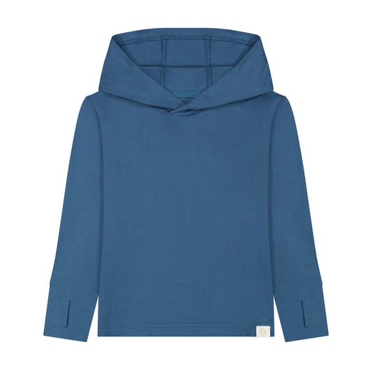 UPF 50+ Hooded Shirt - Ocean Blue