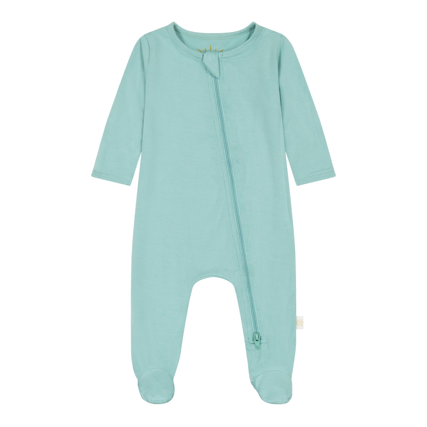 UPF 50+ Footed Romper - Sea Foam Green