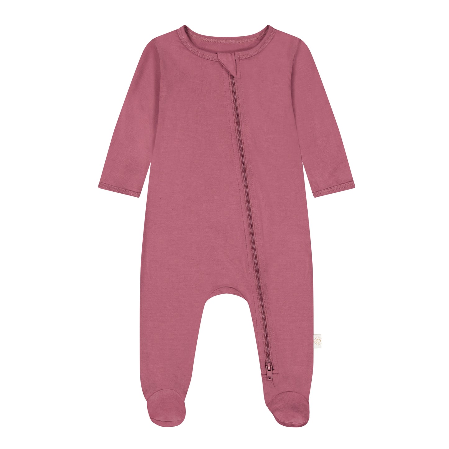 UPF 50+ Footed Romper - Wildberry
